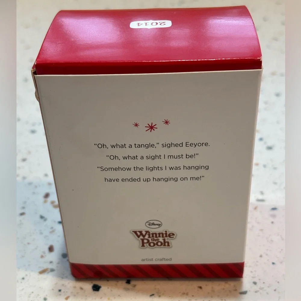 Hallmark Keepsake Ornament Totally Tangled Eeyore 2014 Winnie‎ the Pooh